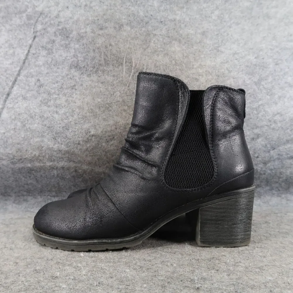BareTraps Shoes Womens 6.5 Booties Drennan Distressed Slouchy Ankle Boot Fashion